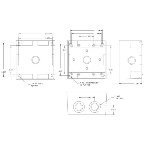 gang electrical box rough dimensions|dimensions of electrical outlet box.